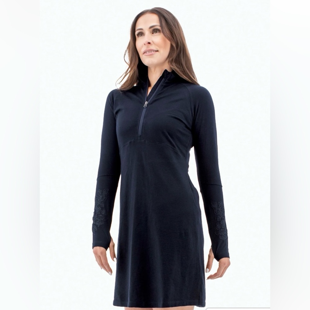 NWT Aventura Addison Dress Size Small Slub Knit Jersey